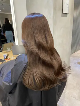 ロング 💍美髪矯正💍 山田 涼也のヘアスタイル