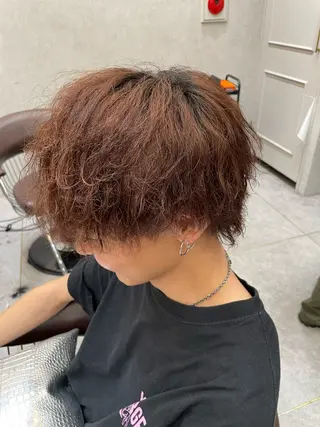 メンズ shion 透明感カラーのヘアスタイル