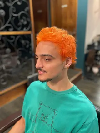 カラー メンズ 早稲田/メンズパーマ /カラー/松井聖虎のヘアスタイル