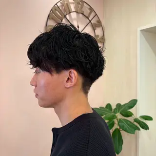 パーマ メンズ 韓国ヘア🧸髪質改善 🧸きくちみさきのヘアスタイル