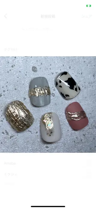 ネイル JERRIE 韓国ネイル/自爪育成所属・✴︎JERRIE✴︎ 浮かない◎折れない◎のネイルデザイン