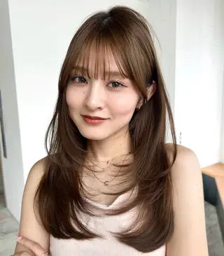 セミロング 🌿メンズカット/ レイヤー/けんしんのヘアスタイル