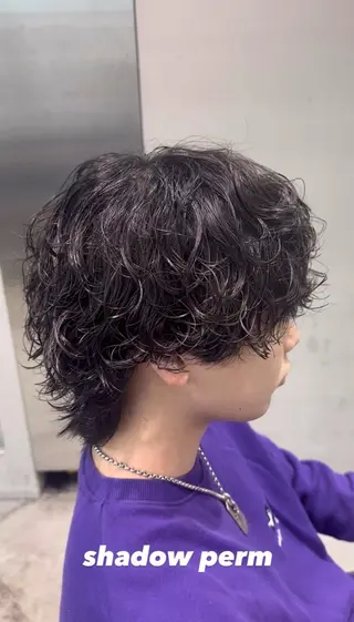 パーマ メンズ fifth天神メンズ パーマ特化／内山遥斗のヘアスタイル