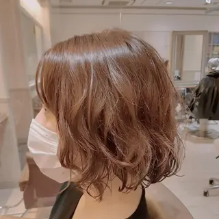 パーマ はらだ ともこ☺︎のヘアスタイル