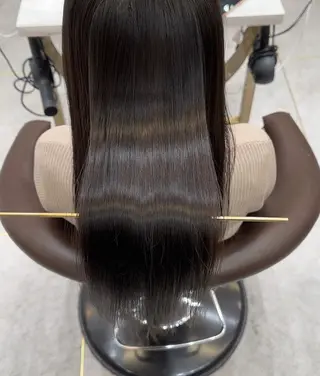 ロング 韓国ヘア/レイヤー Londエレンのヘアスタイル