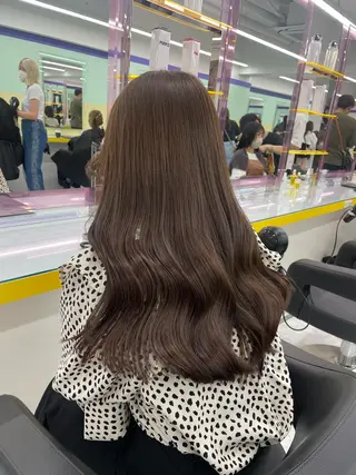 ロング 🤍韓国トレンド ヘア🤍miku🤍のヘアスタイル