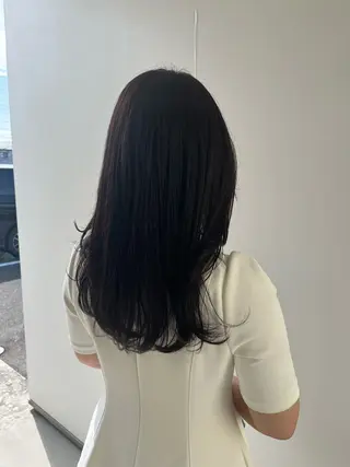 ミディアム 松本 茜のヘアスタイル