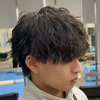 パーマ メンズ “fifth”川内 泰智／メンズパーマのヘアスタイル