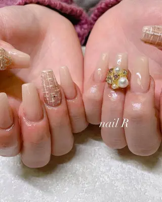 セミロング JNA認定講師🌸 RIEのネイルデザイン