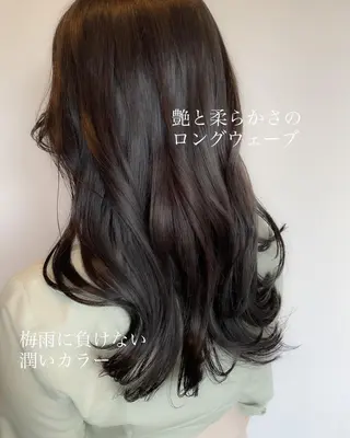 ロング カラー ヘアアレンジ topstylist 芳賀みなみのヘアスタイル