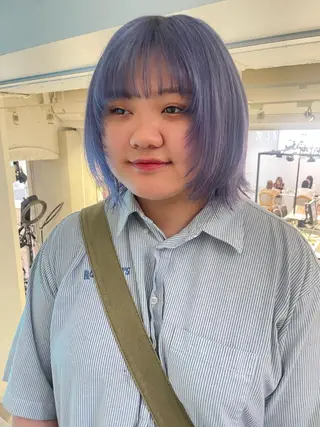 ショート カラー 🎀ボブ＋ハイトーン シュカ👶🏻のヘアスタイル