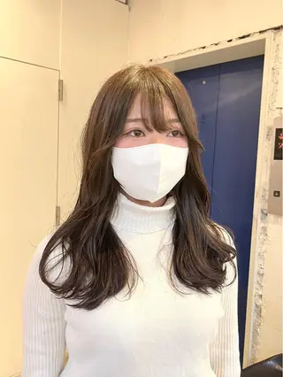 セミロング カラー RYOMA/ 似合わせ🎧🤍のヘアスタイル