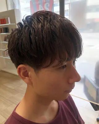 ショート メンズ メンズパーマ/ スパイキー/神田正紀のヘアスタイル