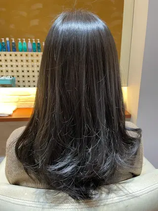 ロング カラー CoCooN 店長 さのえみのヘアスタイル