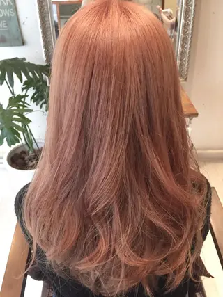 ロング カラー いしだ みさきのヘアスタイル