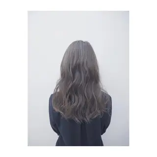ロング カラー 永岡 鉄平のヘアスタイル