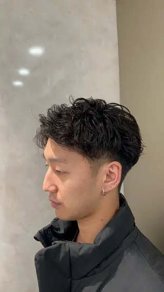 パーマ メンズ 齊藤輝/ メンズパーマ/大宮のヘアスタイル