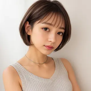 ショート 40代からの髪悩み 専門美髪アドバイザーのヘアスタイル