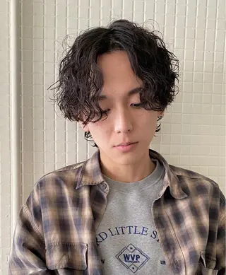 パーマ メンズ 7Bridge所属・ハッシュカット 小西貫太のヘアスタイル