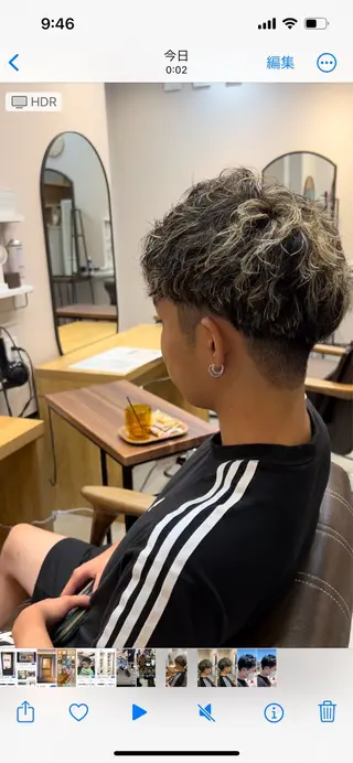 メンズ 森田 朝子のマツエク・マツパデザイン