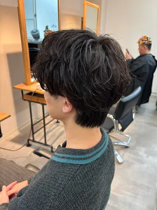 パーマ メンズ 男の理想を叶える🔥 メンズパーマ特化｜関のヘアスタイル