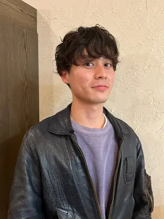 パーマ メンズ そね こまちのヘアスタイル