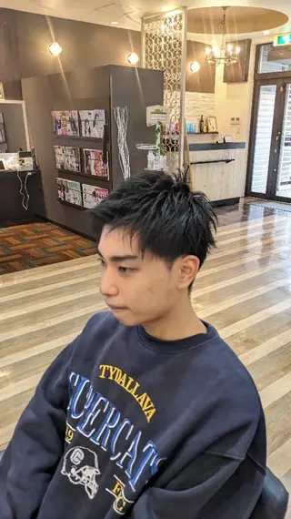 メンズ Russo(ルッソ)所属・こにし/蒲生四丁目 /髪質改善/スパのヘアスタイル