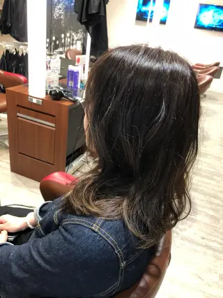 セミロング 髪質改善/イルミナ/ 城崎のヘアスタイル