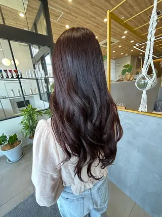 ロング 🐰ྀིあやの ハイトーン🧁ྀིのヘアスタイル