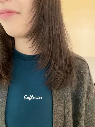 ミディアム HaKUmaison ノエ／久屋大通 高岳のヘアスタイル