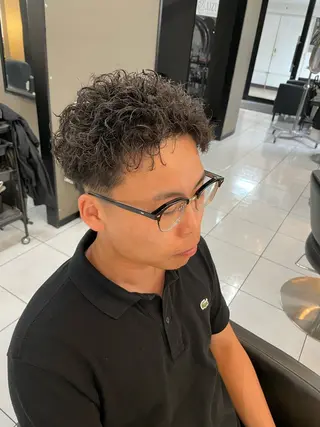 ショート カラー パーマ メンズ 🔥お値段以上🔥 メンズ特化たかひろのヘアスタイル