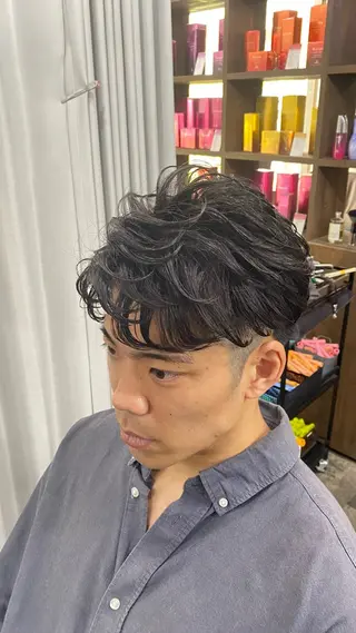 パーマ メンズ 🔹メンズパーマ✖️ 縮毛矯正/NORIのヘアスタイル