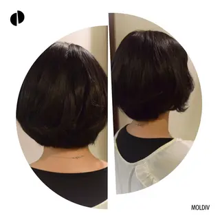 ショート カラー ✨縮毛矯正✨髪質改善 ナカシマ ユミのヘアスタイル