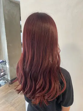 ミディアム カラー NA NAのヘアスタイル