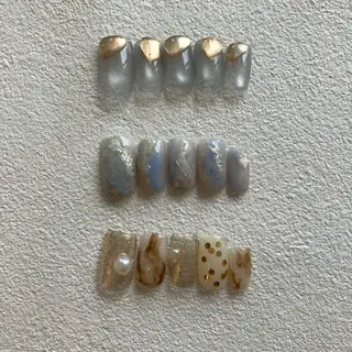 ネイル Nail salon Roovely 代官山店【ネイルサロンルブリー】所属・roovely Rumi／ニュアンスのネイルデザイン