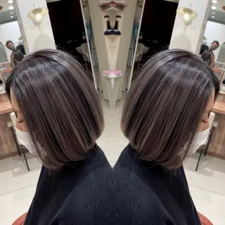 ミディアム Y Uのヘアスタイル