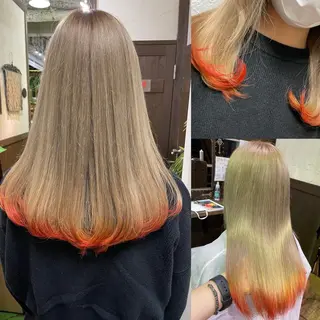 セミロング カラー PSY(サイ)所属・PSY(サイ)池袋 金田尚久🎨のヘアスタイル