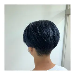 カラー メンズ あべ ゆうかのヘアスタイル