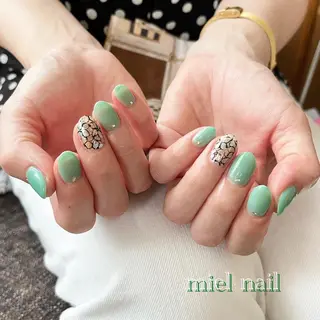 ネイル miel nailのネイルデザイン