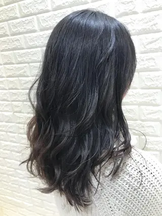 セミロング 岡田詩織 MODE Ks松原店のヘアスタイル