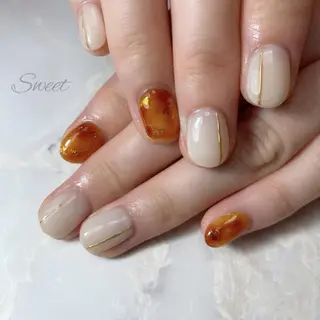 ネイル sweet 仲野陽子のネイルデザイン