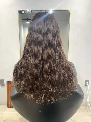 パーマ 【arc】 佐藤未希穂/レイヤーのヘアスタイル