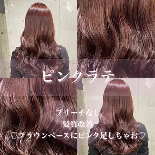 ロング カラー ヘアアレンジ 🎀Girly艶髪カ ラー🎀Harukaのヘアスタイル