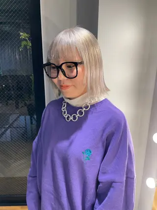 ショート yuri/伏見/栄/ カットモデルのヘアスタイル