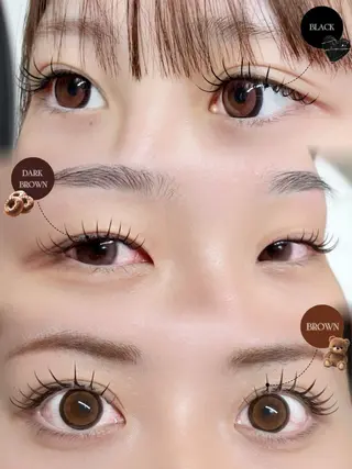 マツエク・マツパ アイブロウ専門店iBROW.新越谷店所属・田中 桃香のマツエク・マツパデザイン