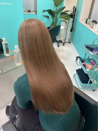 ロング カラー 地雷系/サブカル/ ハイトーン/がーたんのヘアスタイル