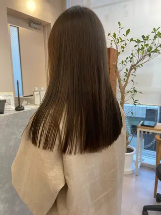 ロング 期間限定 カット　りょうのヘアスタイル