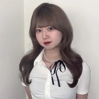 ロング カラー ヘアアレンジ Sea by Lond 新宿【シーバイロンド】所属・韓国/ワンホン/新宿 /Rumiのヘアスタイル