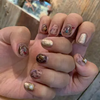 ネイル AOI✩⡱ y2kネイルのネイルデザイン