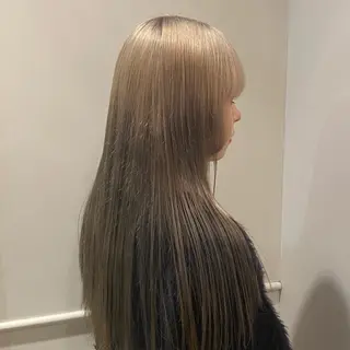 ロング カラー hair salon 束sok所属・ナホ/ハイトーン/ ブリーチ/ヘッドスパのヘアスタイル
